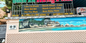Quán ăn Hồng Phát  view biển tại vũng tàu